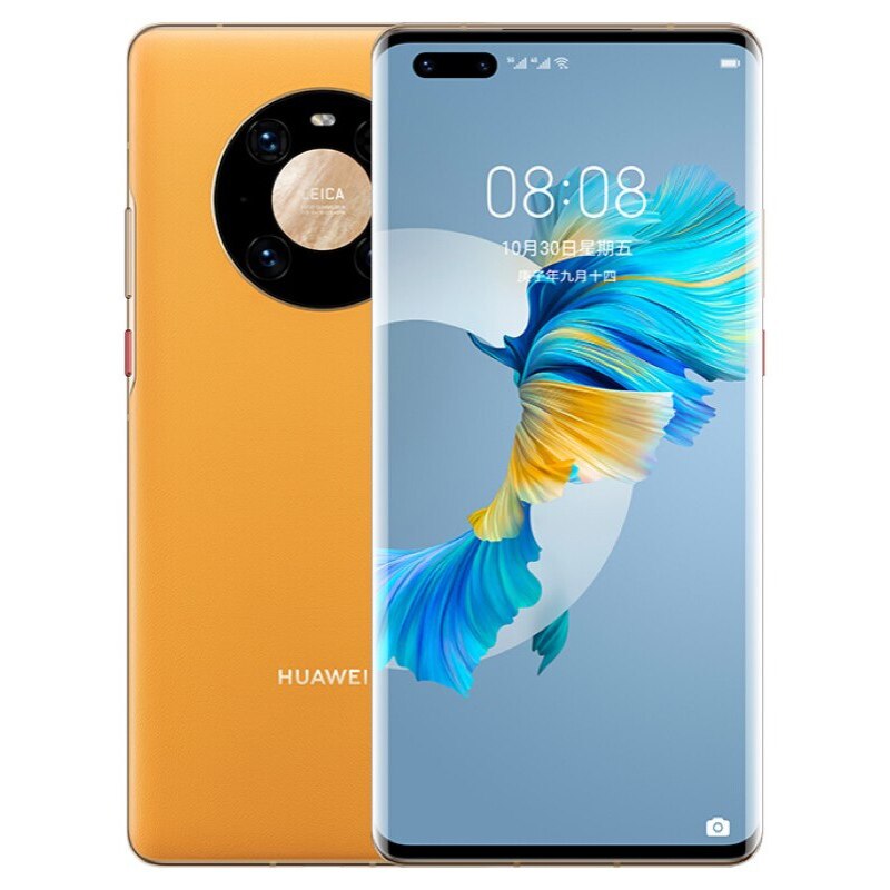 Original HUAWEI Mate 40 Pro 4G Mobile Phone 6.76" OLED 90Hz Kirin 9000 Octa Core HarmonyOS 2.0 50MP Triple Camera NFC Smartphone