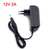 AC DC 12v 1A 2A 3A 2000ma 3000MA adapter power supply EU UK AU US PLUG 5.5*2.5mm wall charger for DC male female led strip light