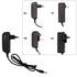 DC 12V Solar Hot Water Heater Circulation Pump with DC Power Supply Adapter and SS Fittings 600 L/H Low Noise Homebrew Pump