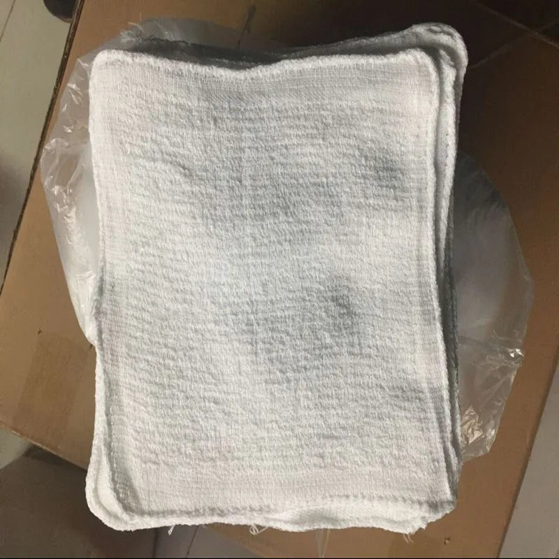10pcs/pack Disposable White Small Towel 20 * 20cm Hotel Small Square Towel Aviation Towel Household Travel Face Washcloth
