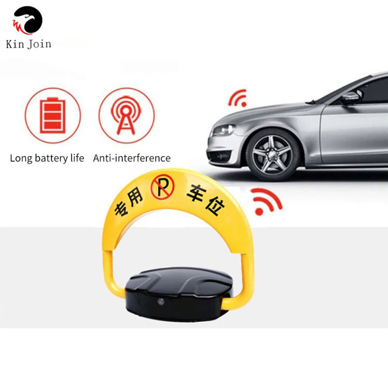 Auto Remote Controlled Operation Protecting Private Parking Space Parking Lock With Rechargeable Battery