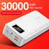 30000mAh Power Bank Type C Micro USB Powerbank For iPhone LED Digital Display Portable External Battery Charger