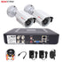 4Channel DVR CCTV Security Camera System 2PCS Camera AHD Analog Kit HD 720P/1080P Metal Bullet Waterproof Video Surveillance Set