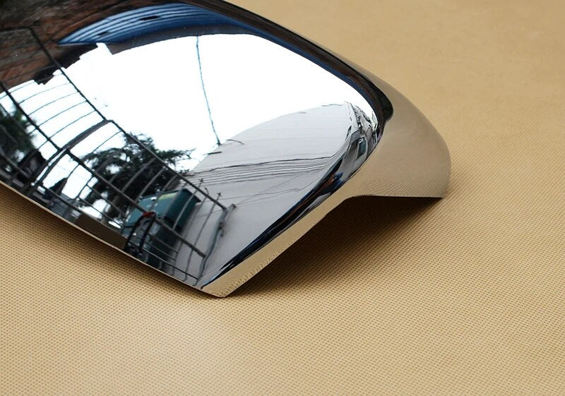 Chrome Rearview Cover For Ford Kuga Escape 2013-2019 Side Mirror Cap Overlay