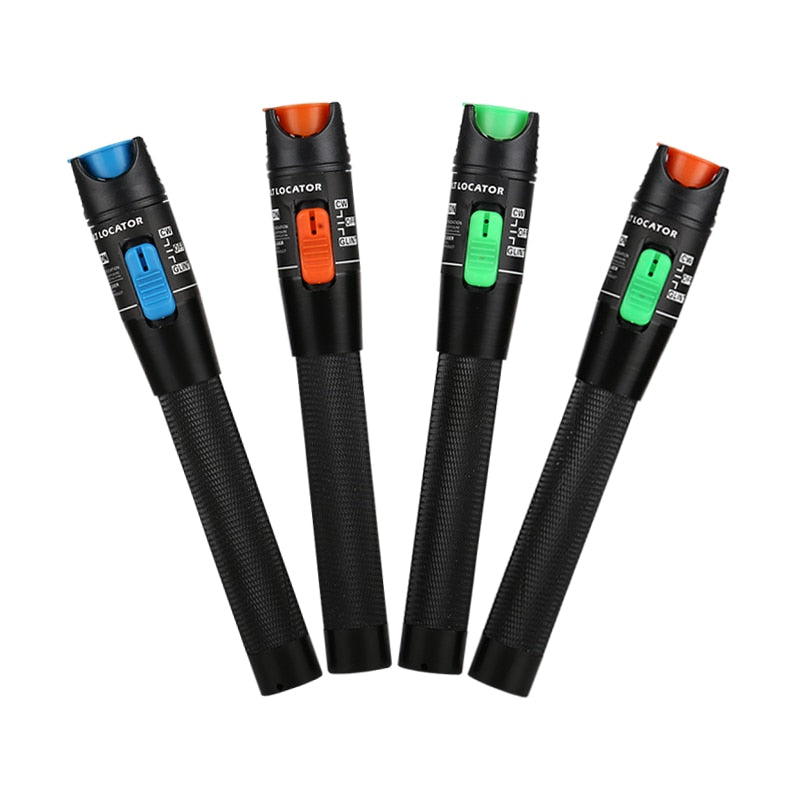 30MW FTTH Fiber Optic Tester Pen Type Red Laser optical fiberLight 10KM Visual Fault Locator Optical Cable Tester 5-30MW Range