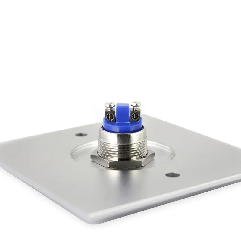 Door Exit Button Release Push Switch access control system LED light inciator Aluminum alloy Push Button electric lock Switch
