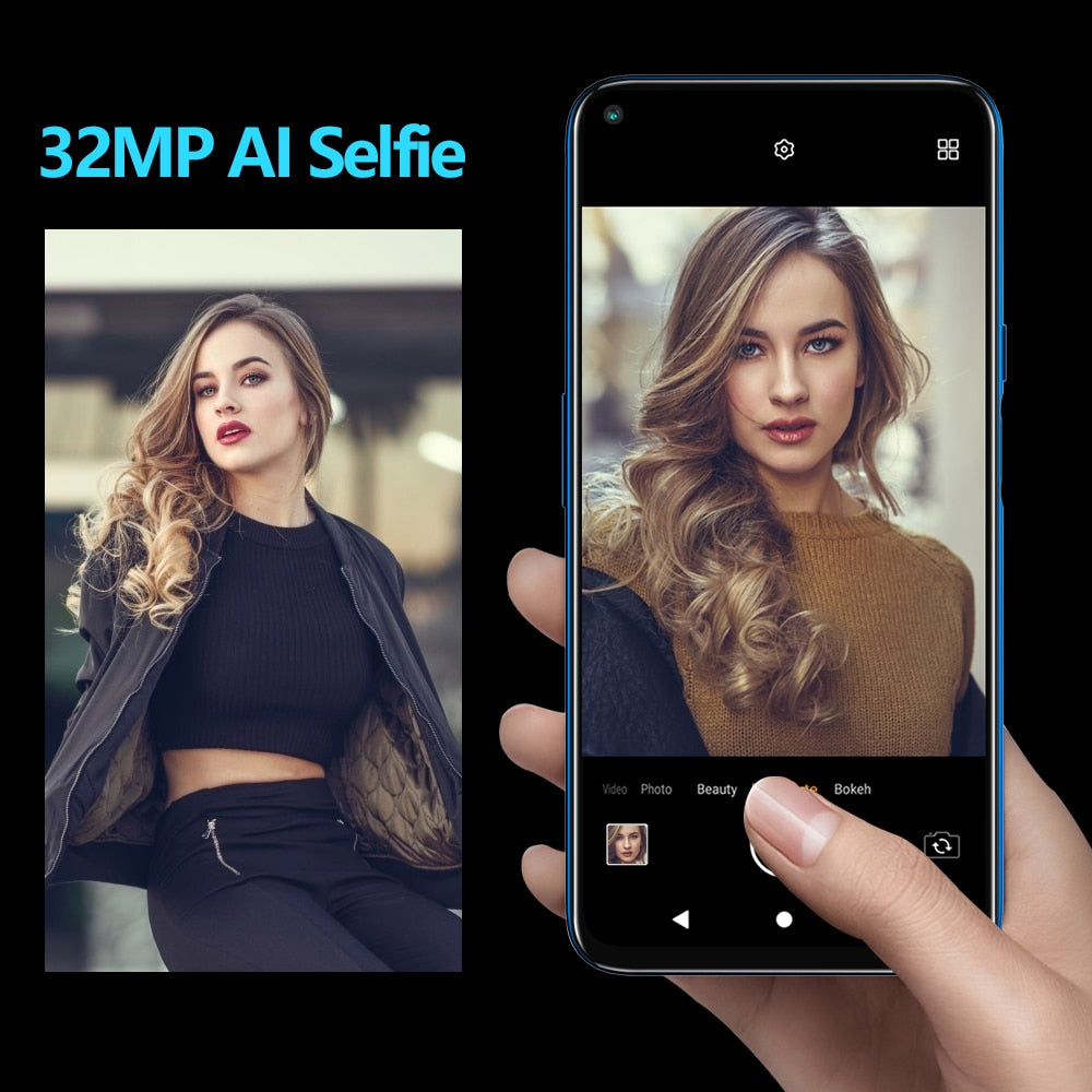 8GB Smartphone Cubot X30 NFC 48MP Five Camera 32MP Selfie 128GB ROM 6.4" FHD+ Fullview Global Version Helio P60 Mobile Phone OTG