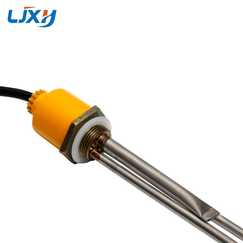 LJXH 201SS Solar Heater Element Heating Tube  220V 1.5KW Electric Water Heater Pipe 400mm Tube Length (Custom-made Accept)