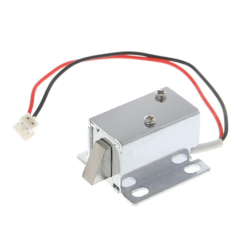 Electronic Lock Catch Door Gate 12V 0.4A Release Assembly Solenoid Access