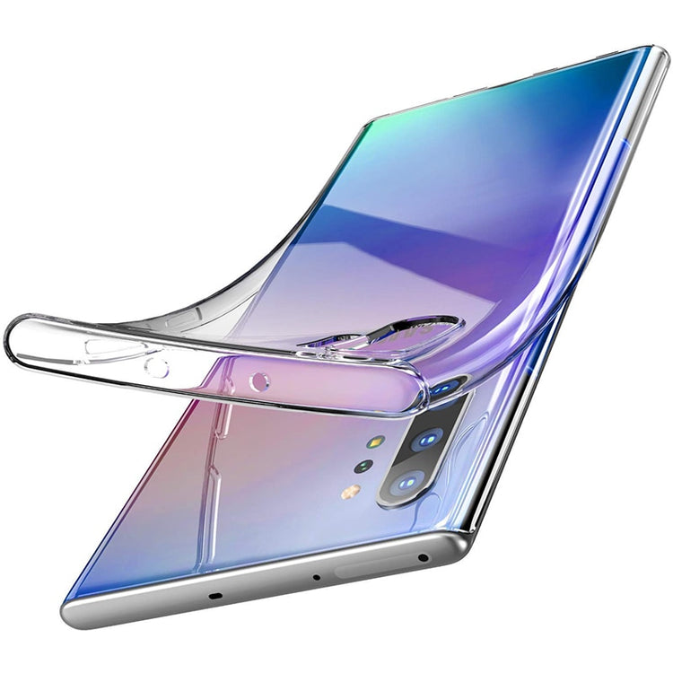 Original Transparent Silicone Phone Case For Samsung Galaxy Note 10 Plus 10+ Ultra Thin Tpu Soft Case For Samsung Note 10 Pro