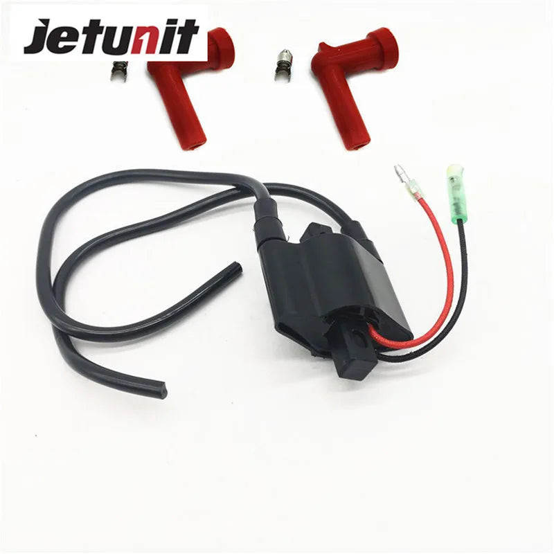 Outboard Ignition Coil For Yamaha 6G8-85570-21-00 6G8-85570-20-00 9.9HP Marine Electrical Parts
