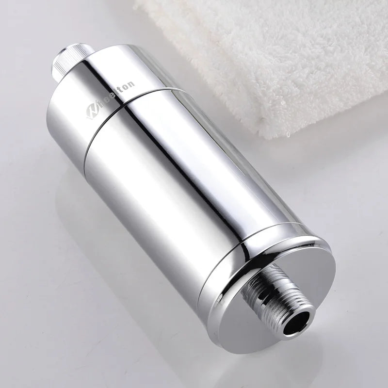 Wheelton Shower Water Filter Household Soft Water Purifier Chlorine Heavy Metal Reduction Dechlorination Improves Skin Condition