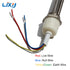LJXH Electric Heating Tube 32mm Side Inserted Auxiliary Heater for Solar Water Heater Anti-dry Heating with Temperature Control