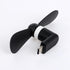 1PC Portable Mini 2 In 1 Mobile Phone Fan Type C Adapter  Smartphone For Android Hanldheld Cooling Fan