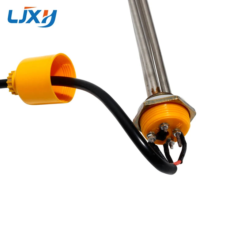 LJXH 201SS Solar Heater Element Heating Tube  220V 1.5KW Electric Water Heater Pipe 400mm Tube Length (Custom-made Accept)