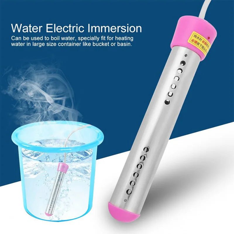 3000W Electric Heater Boiler Water Heating Element Portable Immersion Suspension Bathroom Swimming Pool AU/EU/UK Plug