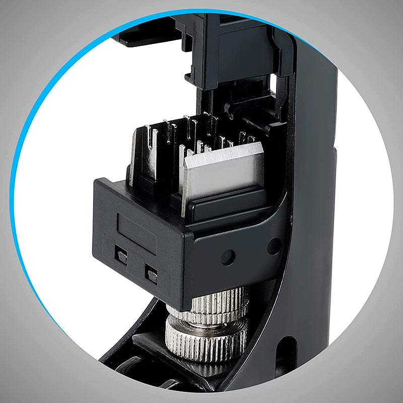 HTOC Network Module Wire Cutter RJ45 Module Frame Wire Cutter Tool Termination  For 4-Pair UTP Jacks (Suitable for 90° Module)