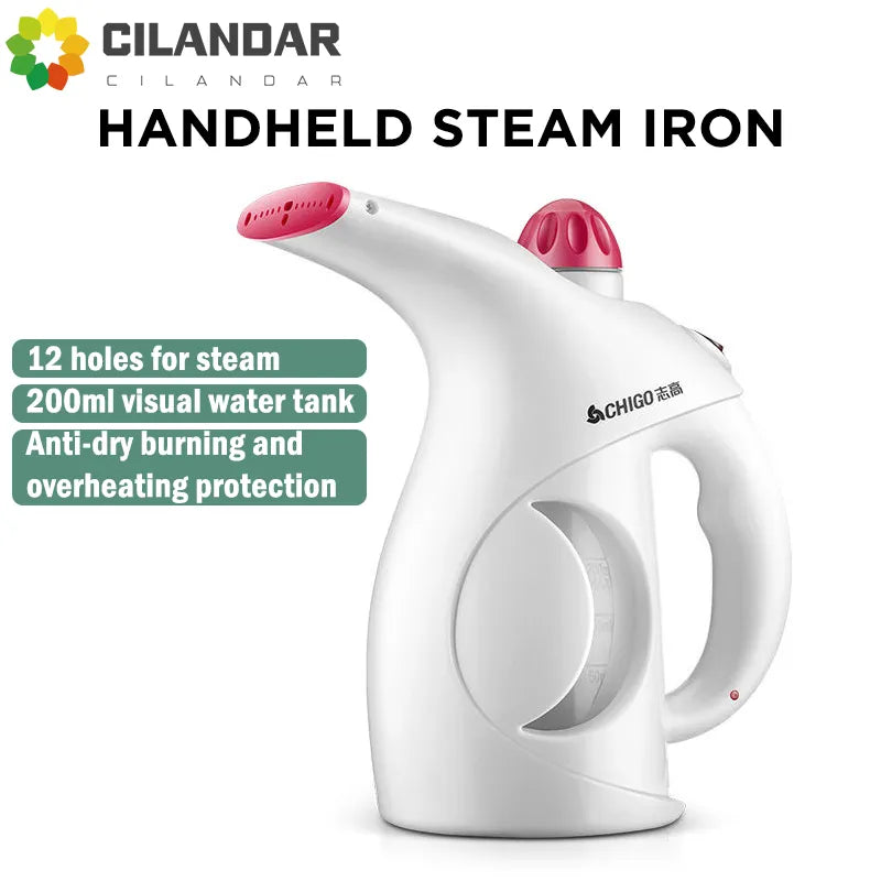 Electric Handheld Steamer 800W Powerful Garment Steamer Portable 15 Seconds Fast-Heat Steam Iron Ironing Machine for Home Travel