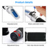 Handheld Alcohol Refractometer 0-80% Alcohol Beer Wine Concentration Spirits Meter Densitometer Detector Tester Tool With Box