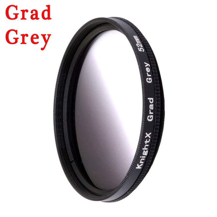 KnightX Camera filter 52MM densidad neutra ND star 4X 6X line Special Effects macro lens for smartphone cellphone mobile android