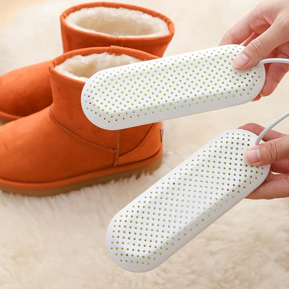 Electric Shoe Dryer Heater with UV Sterilization Light Timer Warmer Slippers Ski Boots Dryer Deodorant for Shoes Clothes Drying