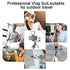 Ulanzi MT-08 DSLR SLR Phone Vlog tripod KIT Cold Shoe Phone Mount Holder for Microphone LED Light Mini Tripod for iPhone 13 Sony