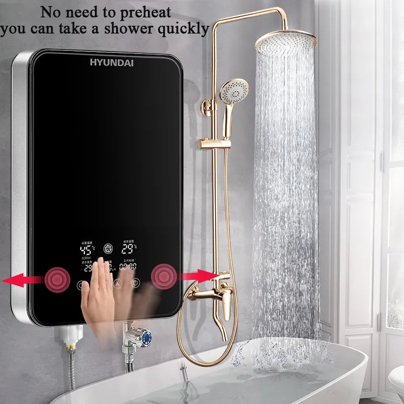 Instant Electric Water Heater Household Intelligent Constant Temperature Small Fast Heating Shower Bath Bathing Machine