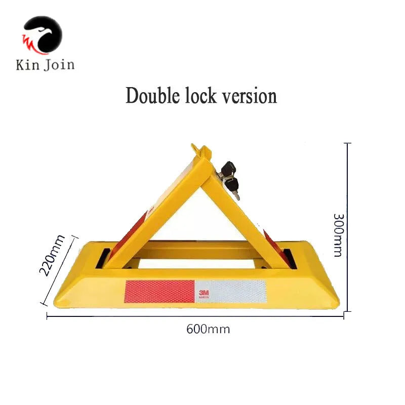 Parking Space Lock Ground Lock Thickened Anti-Collision Car Parking Place Lock Anti-Rolling A Triangle Lock Parking Space Lock