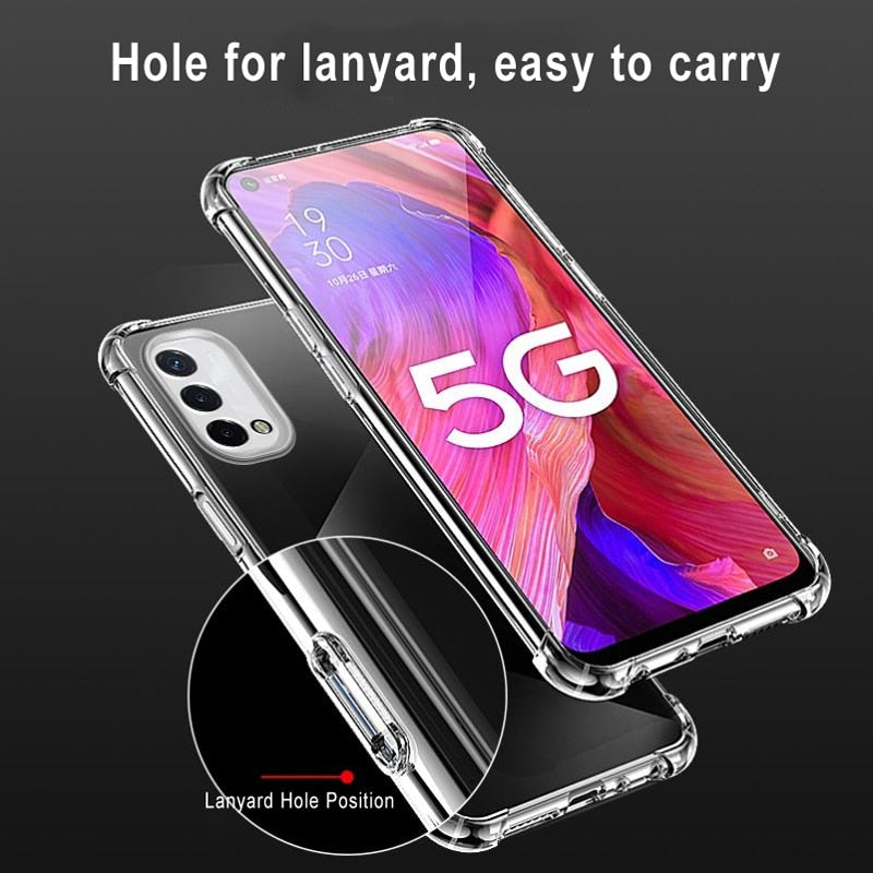 Shockproof Soft TPU Phone Case For OPPO A74 A54 A94 A55 A93 5G A53 A32 A31 2020 Realmel C21 C20 C17 C15 Find X3 X2 Lite Neo Pro