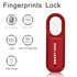 Smart Fingerprint Padlock Touch Fingerprint Door Lock USB Keyless Anti Theft Security Lock for Handbag Home Cabinet Case Lock
