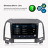 9'' Android 9.1 Car Stereo Radio GPS Navigation FM BT for Hyundai Santa Fe 2005-2012 Car Multimedia Player 2 Din