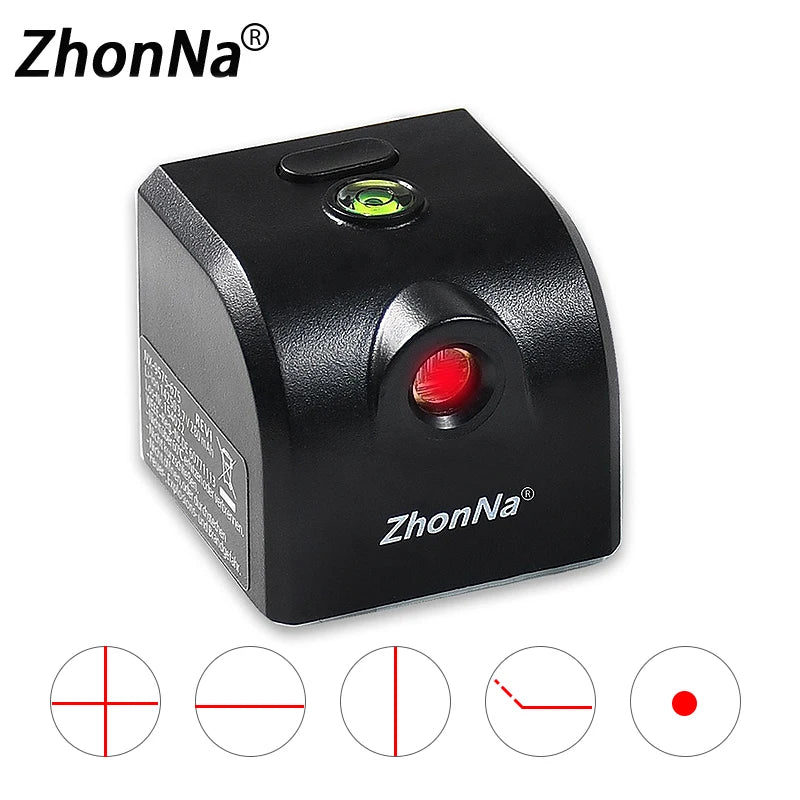 Mini Laser Level Horizontal And Vertical Cross Lines Super Powerful Green/Red PortableLaser Beam Line Indoors  and Outdoors USB