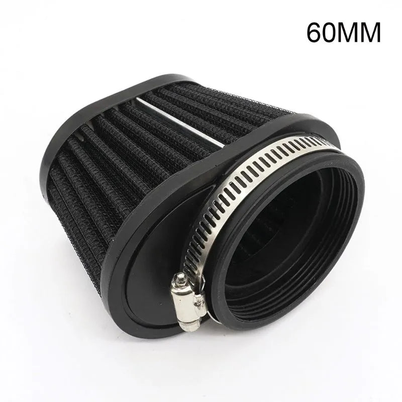 2023 New Clamp-on Straight Air Intake Filter High Conical Mesh Filter for Car Air Inlet System Mushroom for Head Filter51/55/60m