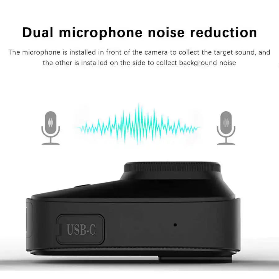 2MP 1080P Law Enforcement Recorder Body Camera  Portable Wearable  Infrared Security Camera Night Vision Wifi Action DVR