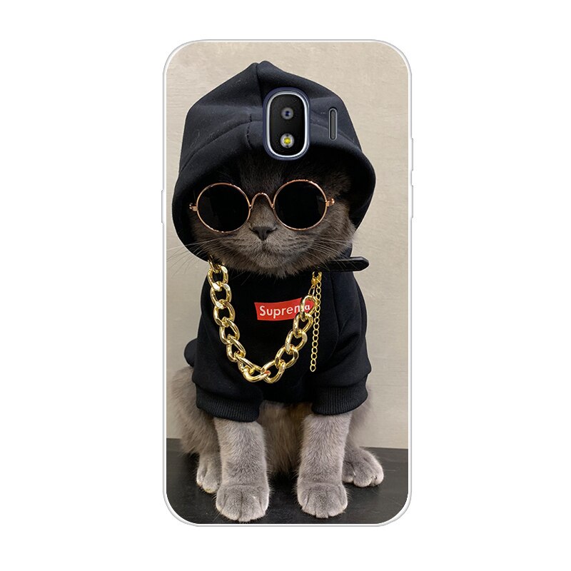 Case For Samsung J2 Core Case Silicone Back Cover Phone Case For Samsung Galaxy J2 Core 2018 J 2 SM-J260F J260F J260 flower rose