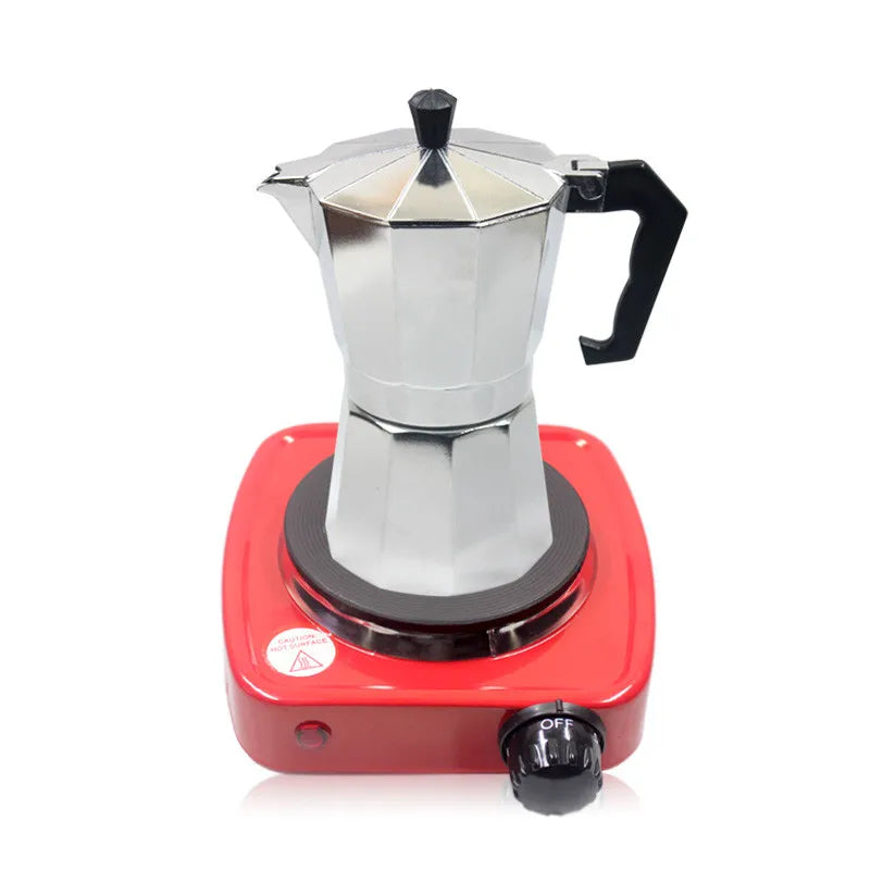 14cup 700ml Coffee Pot Italian Stove Top Coffee Maker Pot Electrical Moka Espresso Cup Aluminum Coffee Latte Percolator