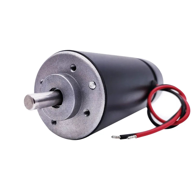 Machine Tool Spindle DC 12-48v 200W 300W 400W 500W 800W dc spindle motor brush air cool for CNC engraving machine