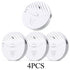 Elecpow Tuya Smart WiFi Window Door Vibration Alarm Sensor 130dB Glass Break Vibration Burglar Sensor Home Safety Alarm Detector