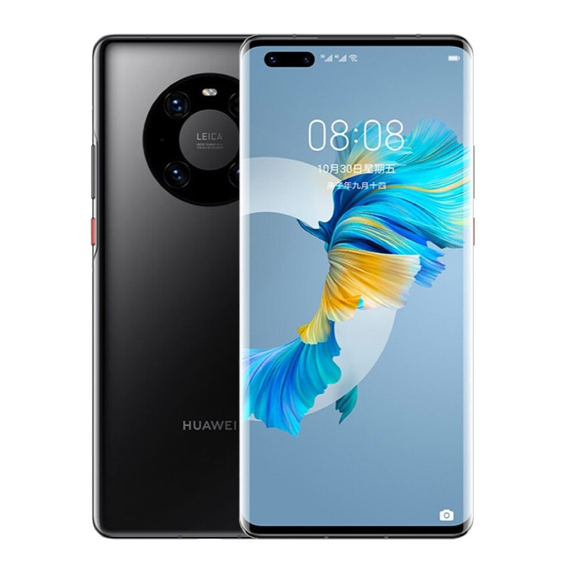 Original HUAWEI Mate 40 Pro 4G Mobile Phone 6.76" OLED 90Hz Kirin 9000 Octa Core HarmonyOS 2.0 50MP Triple Camera NFC Smartphone