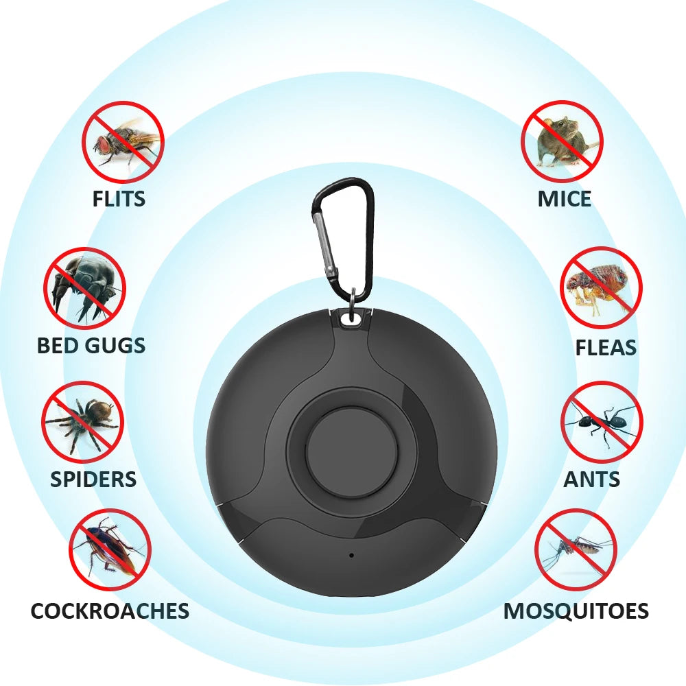 Anti Mosquito Repellent Ultrasonic Portable mosquito fumigator  USB Electronic Pest Control Killer for Pest Bug Insect Spider