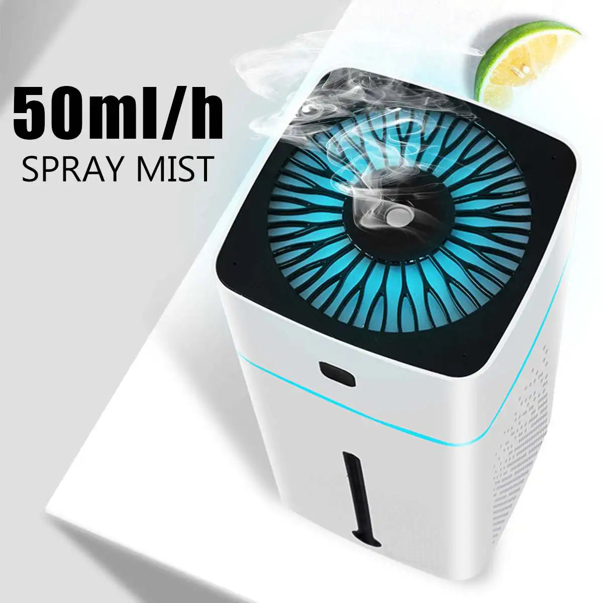 Household Air Purifier Essential Aromas Oil Diffuser 7 Color LED Night Light Purifier Office Car Room Ultrasonic USB Changing