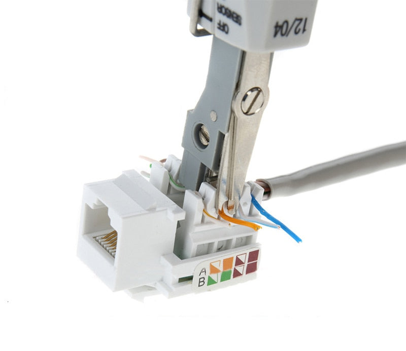 Krone LSA Punch Down Tool 110 Wire Cutter Knife Telecom Pliers For Rj45 Keystone Jack Network Cable Telephone Module Patch Panel