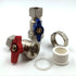 1pcs 1/2" 3/4" Female Thread To 20/25mm Loose Joint PPR Copper Globe Valve Solar Heater Floor Heating Bathroom Tap Water Valve