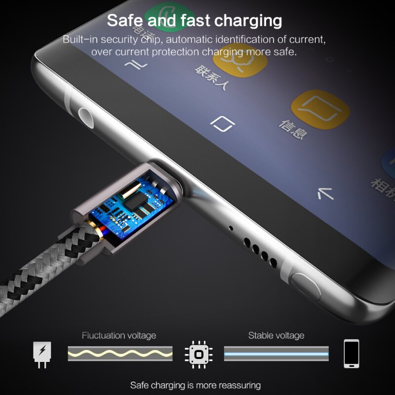 25cm/1m/2m/3m USB Type C Charger Cable 1/2 Meter Usb C Short Cabel Kabel for Samsung Galaxy S8 S9 Plus  A5 A7 2017 Note 8 9 7