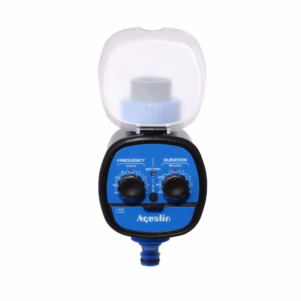 High Strength Waterproof Ball Valve Electronic Automatic Water Timer Garden Home Irrigation System  With Delay Function #21049