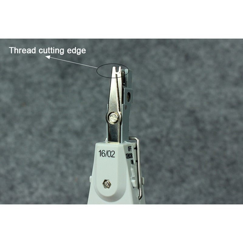 Krone LSA Punch Down Tool 110 Wire Cutter Knife Telecom Pliers For Rj45 Keystone Jack Network Cable Telephone Module Patch Panel