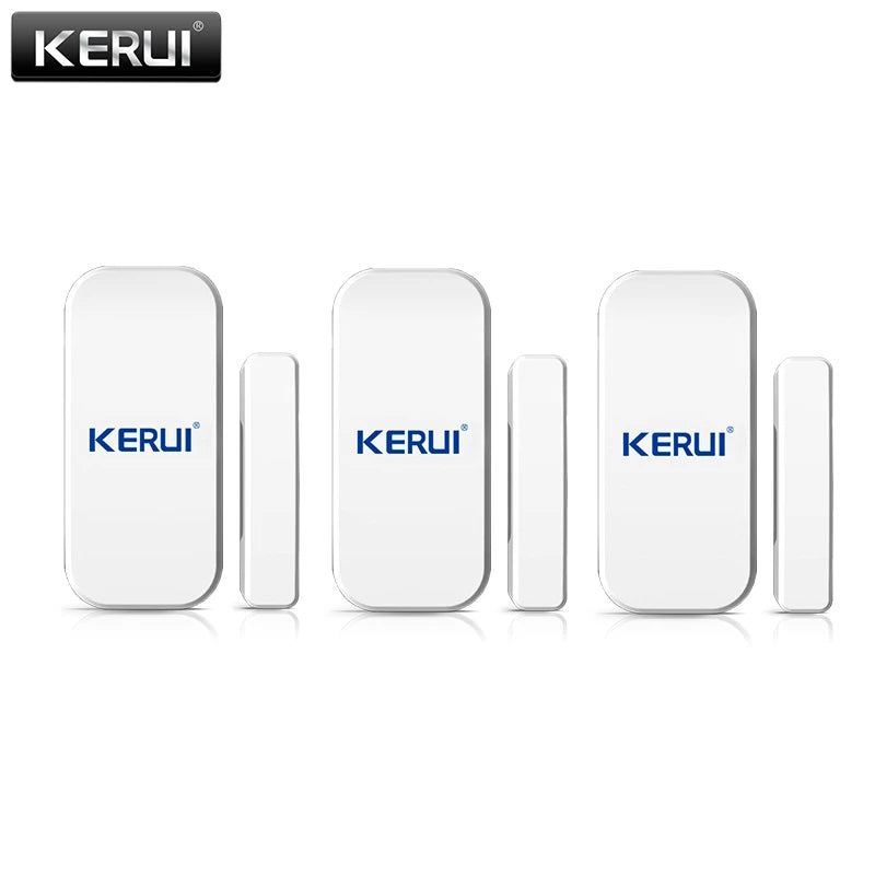 KERUI 433mhz Wireless Door Window Sensor Open Detector GSM PSTN Home Alarm System Home Security Voice Burglar Smart Alarm System
