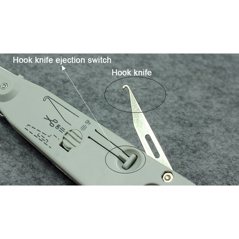 Krone LSA Punch Down Tool 110 Wire Cutter Knife Telecom Pliers For Rj45 Keystone Jack Network Cable Telephone Module Patch Panel