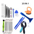 GZERMA Smartphones Repair Tool Sets Mobile Phone Repair Tools 23 IN 1 With Screwdriver Kit For Iphone Cellphone Cell Phones
