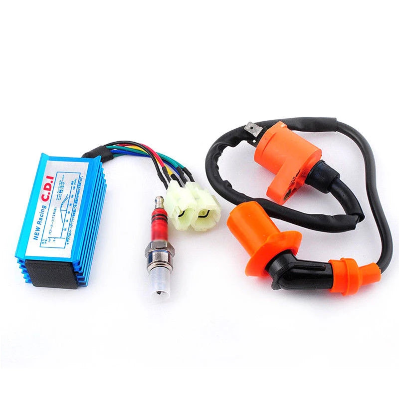 High  Performance Racing Ignition Coil&Spark Plug&AC CDI For GY6 50cc 125cc 150cc